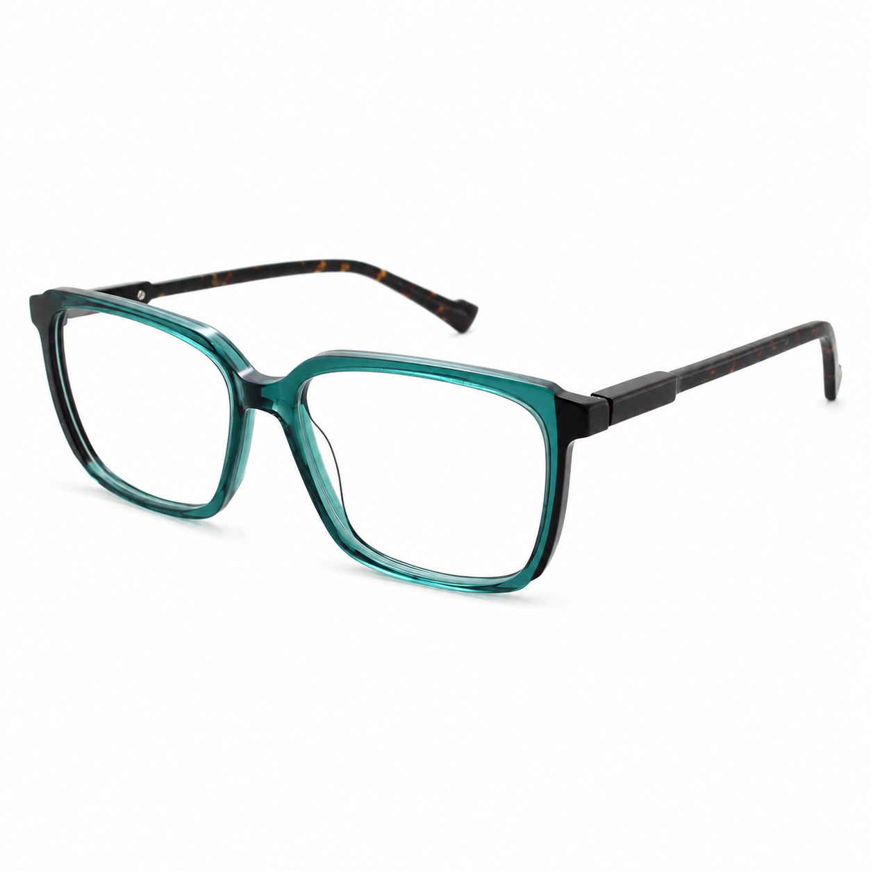 TS-09 C3 · vista diagonal derecha · Tono turquesa · Thalia Sodi Eyewear