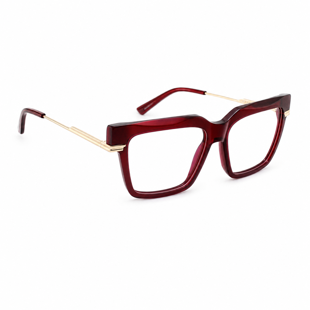TS-10 C2 · vista 6 · Tonos vino y rojo · Thalia Sodi Eyewear