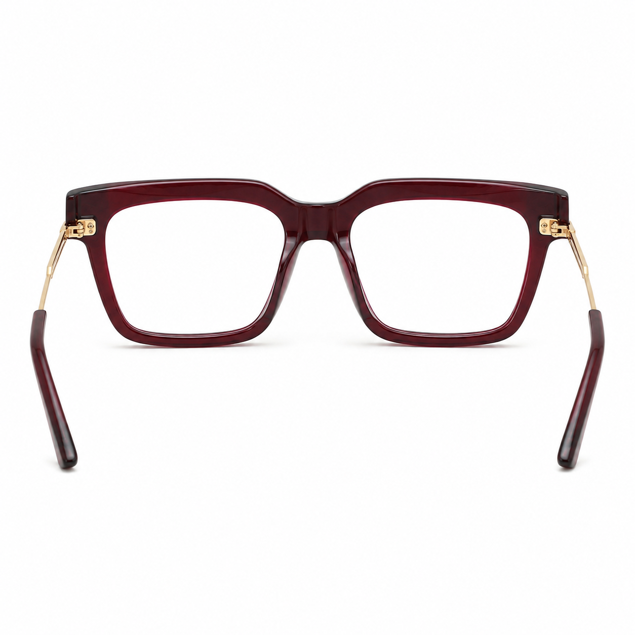 TS-10 C2 · vista 4 · Tonos vino y rojo · Thalia Sodi Eyewear