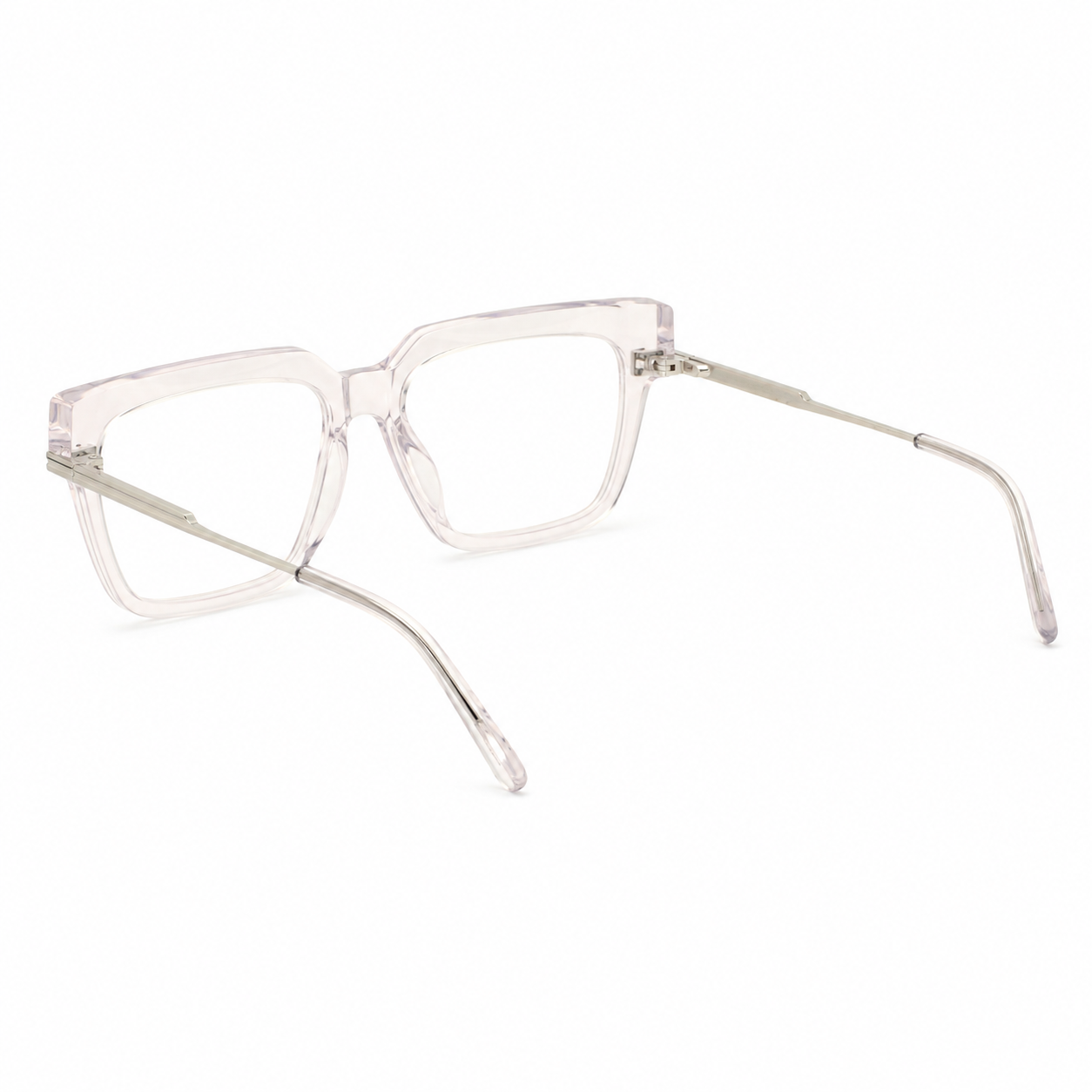 TS-10 C3 · vista diagonal izquierda · Tonos gris claro y gris · Thalia Sodi Eyewear