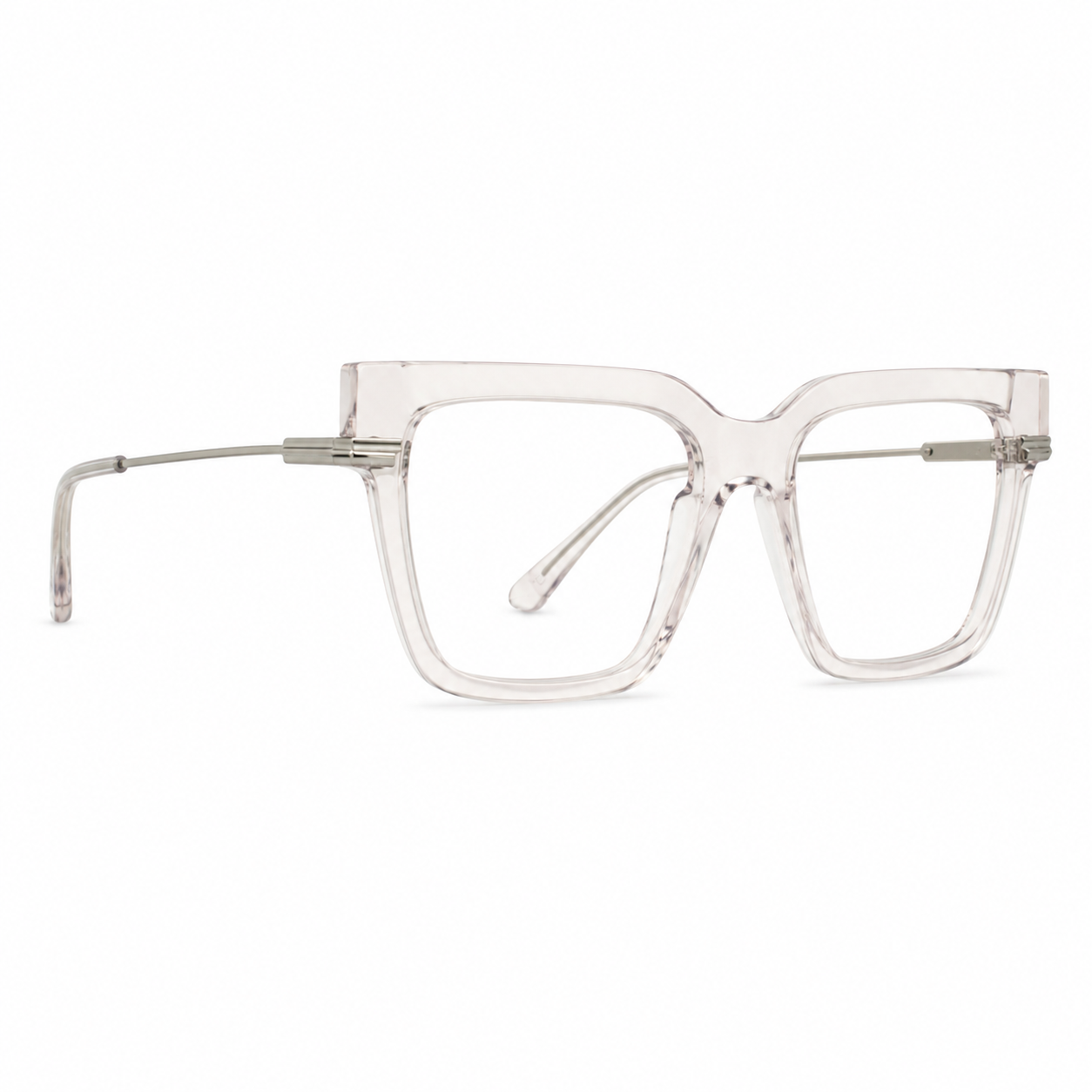 TS-10 C3 · vista 6 · Tonos gris claro y gris · Thalia Sodi Eyewear