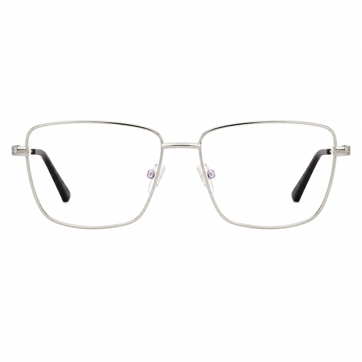 TS-12 C2 · vista frontal · Tonos gris claro y negro · Thalia Sodi Eyewear