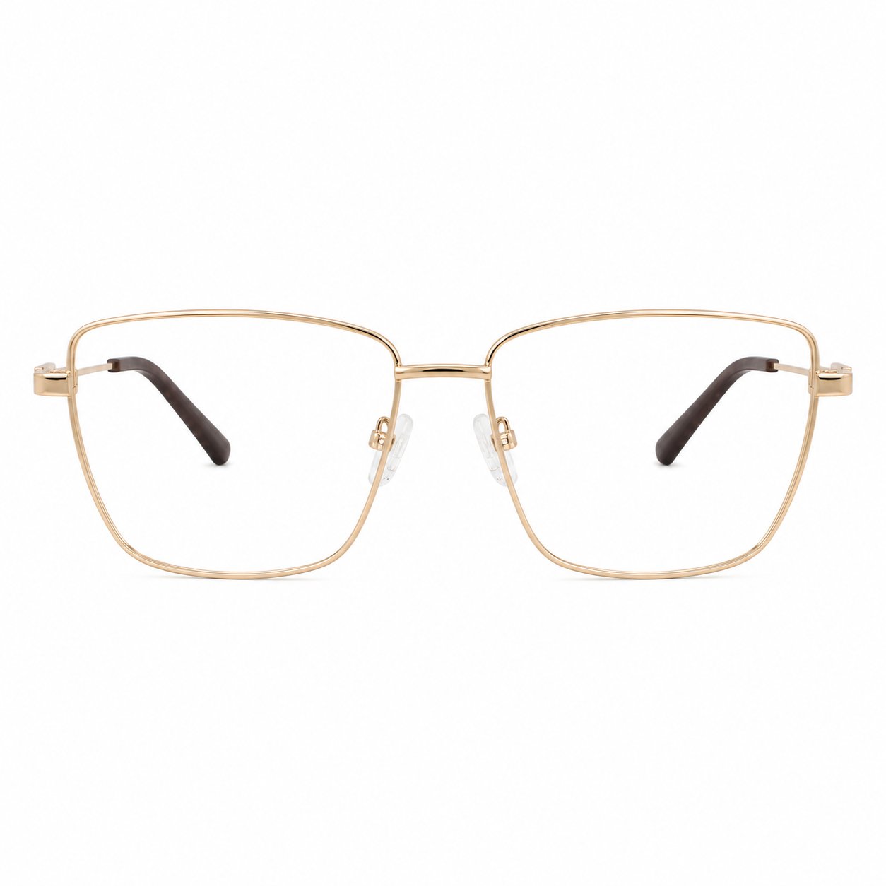 TS-12 C3 · vista frontal · Tonos cobre y gris oscuro · Thalia Sodi Eyewear