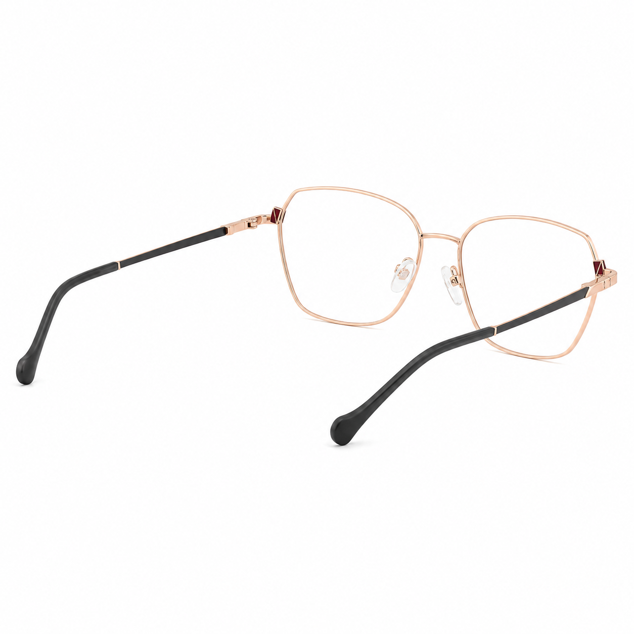 TS-14 C2 · vista 5 · Tonos cobre y negro · Thalia Sodi Eyewear