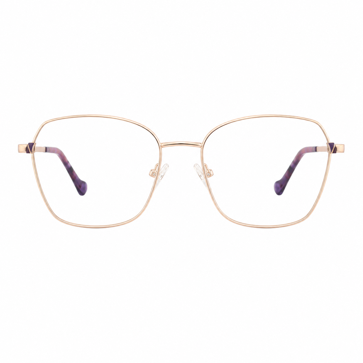 TS-14 C3 · vista frontal · Tonos cobre y vino · Thalia Sodi Eyewear
