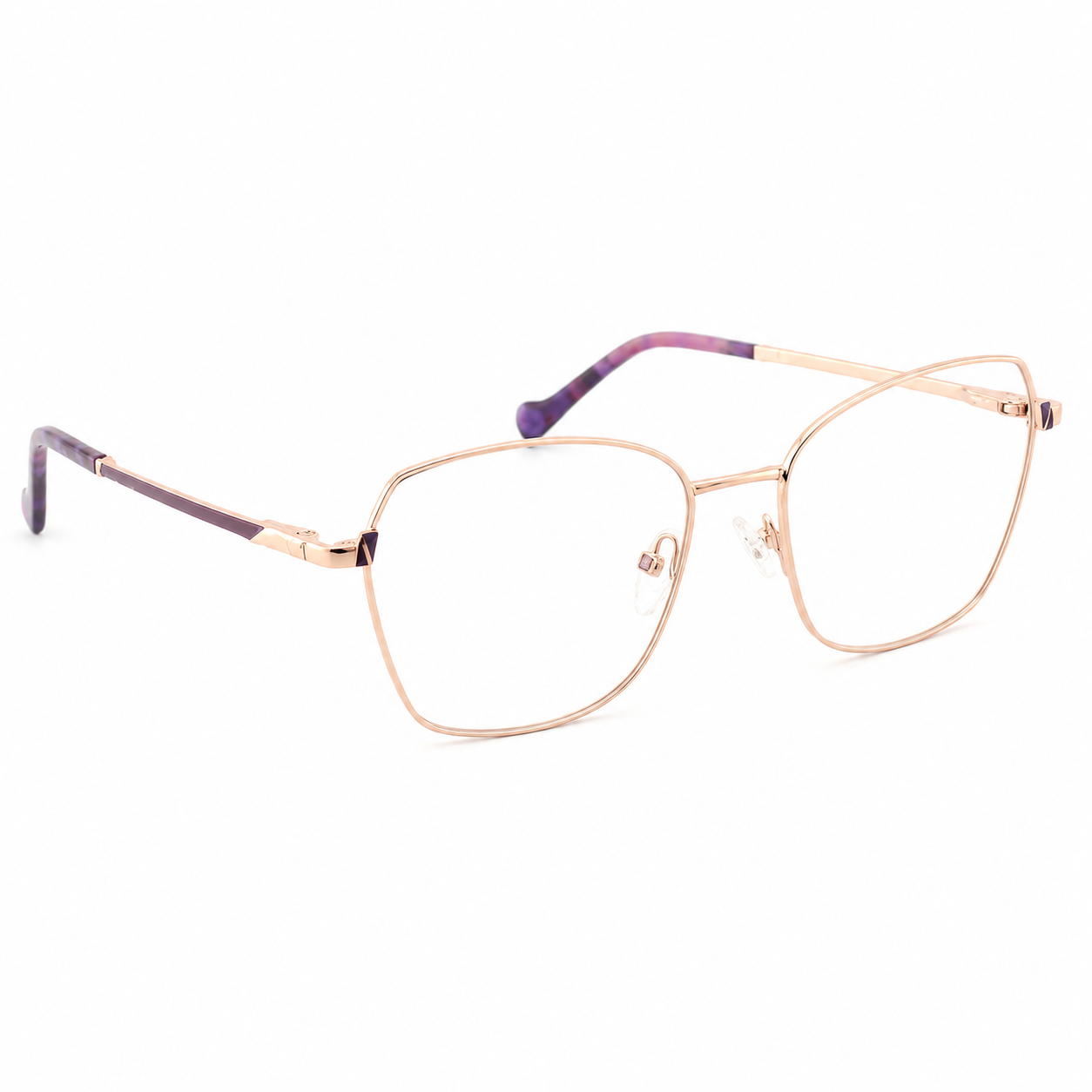 TS-14 C3 · vista 6 · Tonos cobre y vino · Thalia Sodi Eyewear