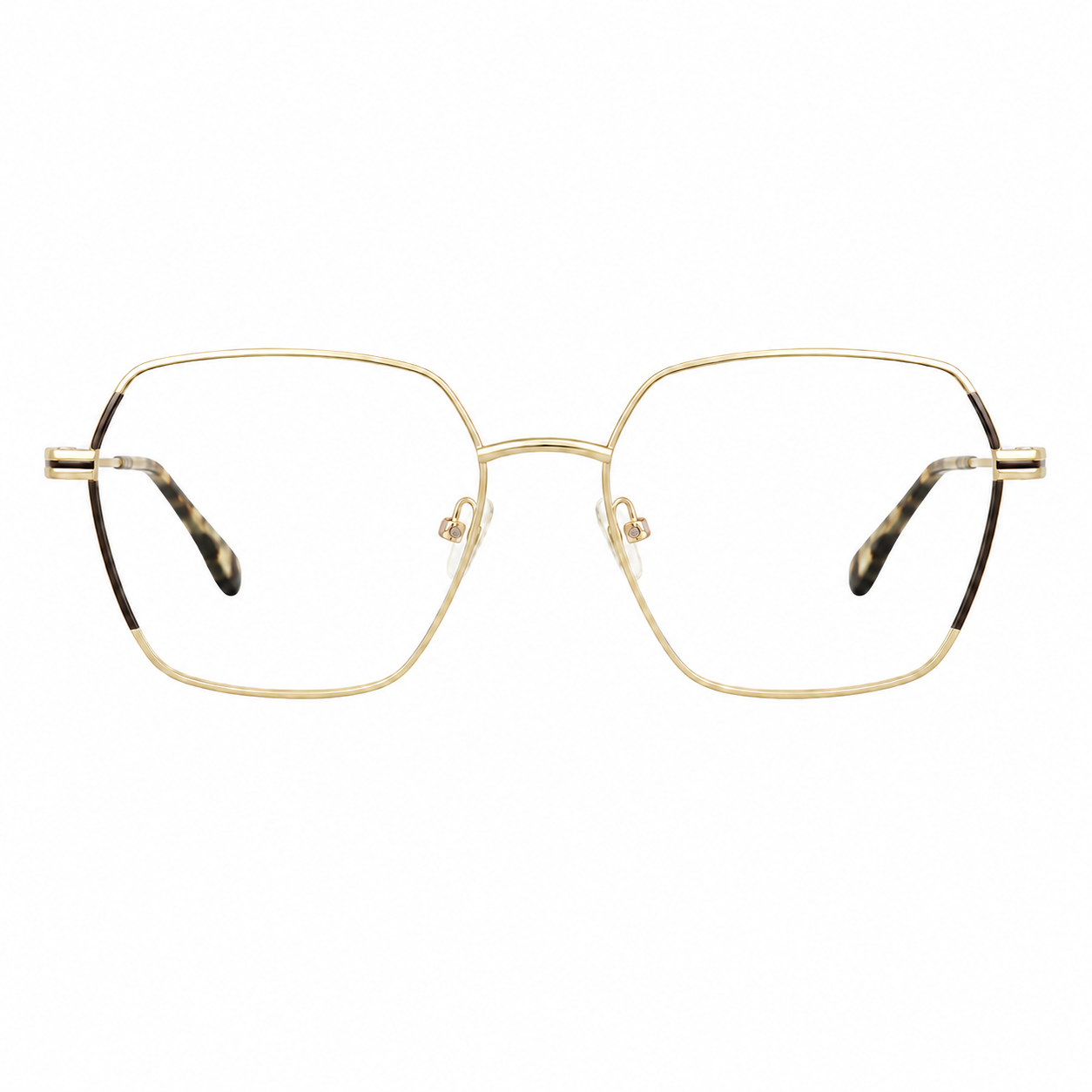 TS-16 C2 · vista frontal · Tonos cobre y negro · Thalia Sodi Eyewear