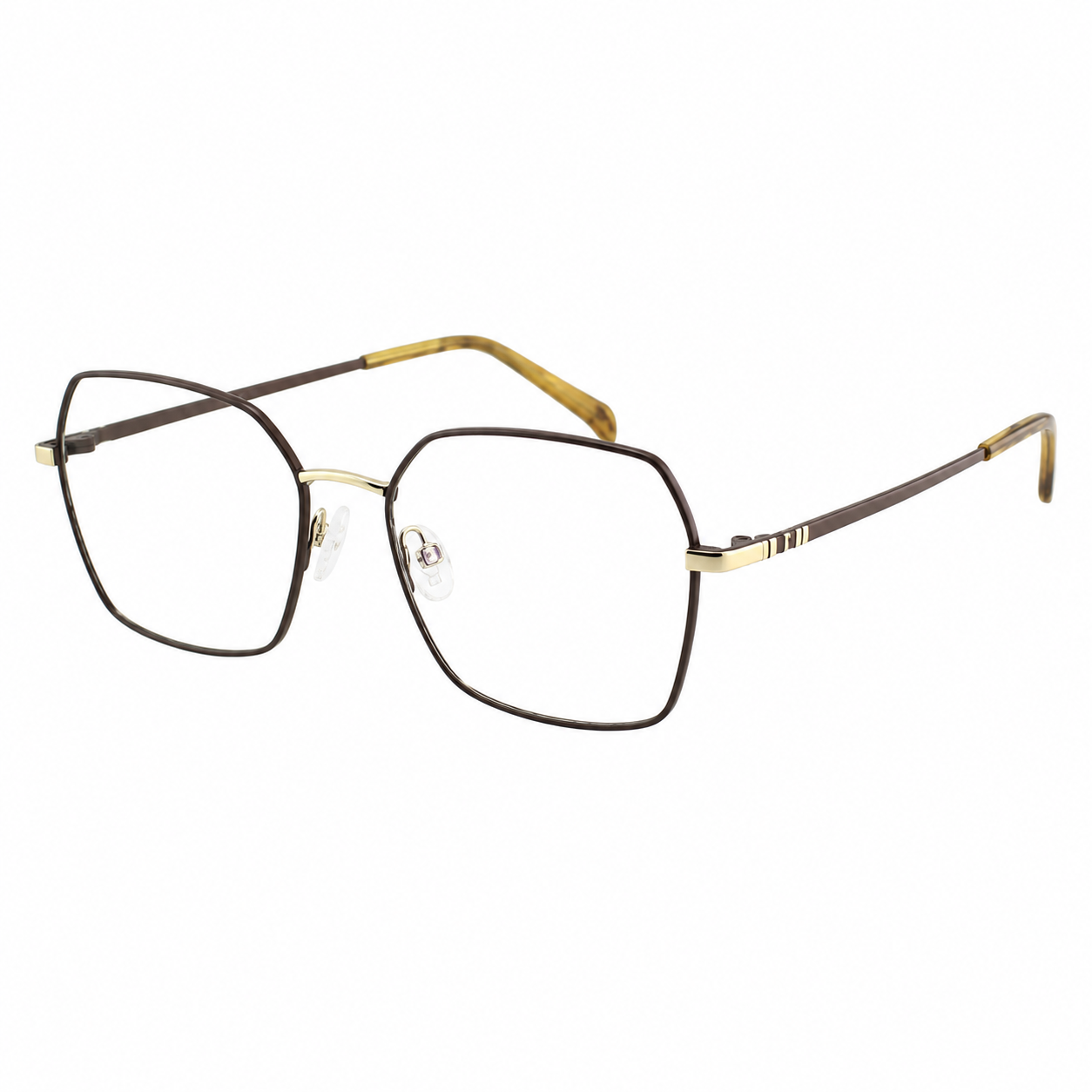 TS-18 C2 · vista diagonal derecha · Tonos gris oscuro y gris · Thalia Sodi Eyewear