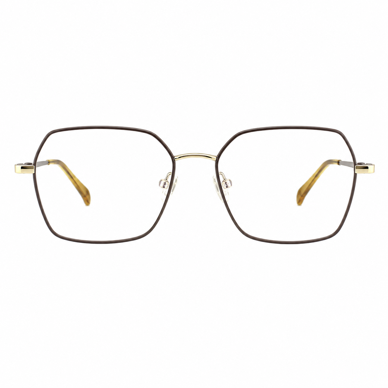 TS-18 C2 · vista frontal · Tonos gris oscuro y gris · Thalia Sodi Eyewear