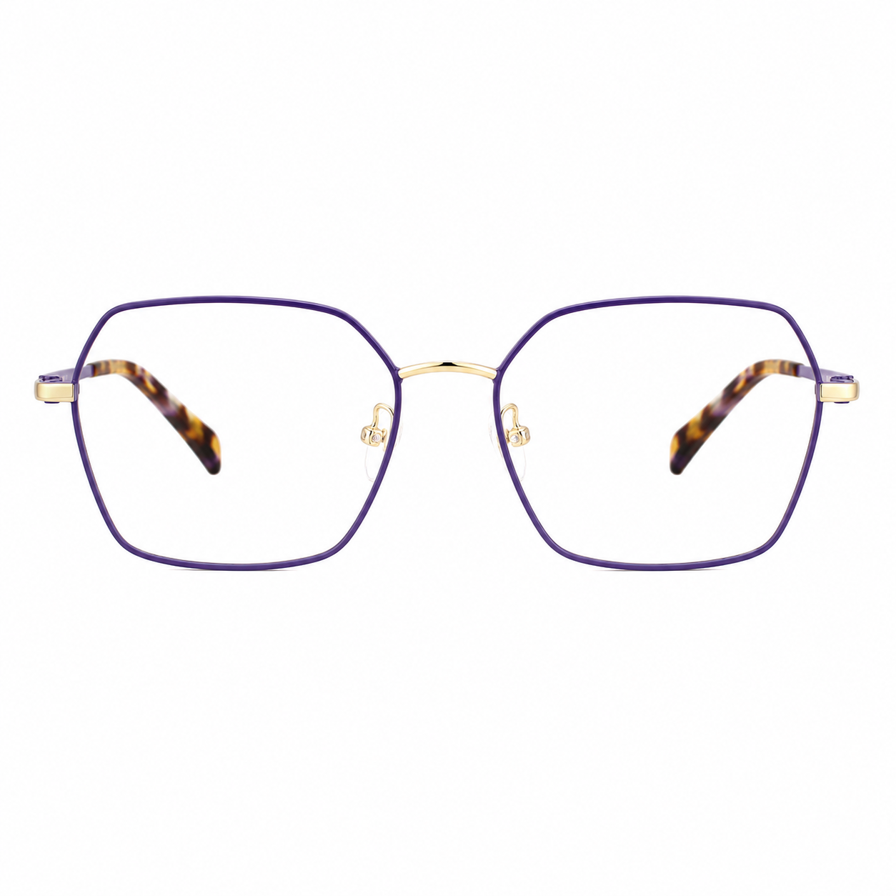 TS-18 C3 · vista frontal · Tonos morado y cobre · Thalia Sodi Eyewear