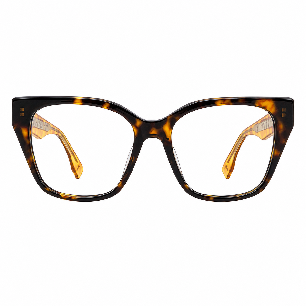 TS-20 C2 · vista frontal · Tonos negro y gris oscuro · Thalia Sodi Eyewear