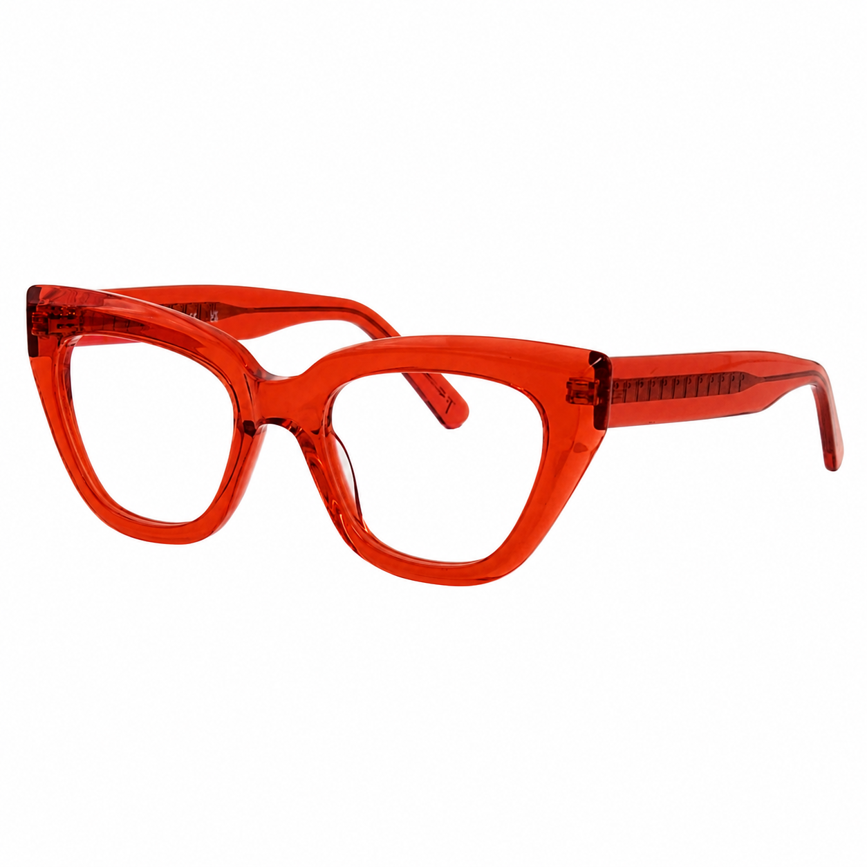 TS-21 C2 · right-angle view · Red and copper tones · Thalia Sodi Eyewear