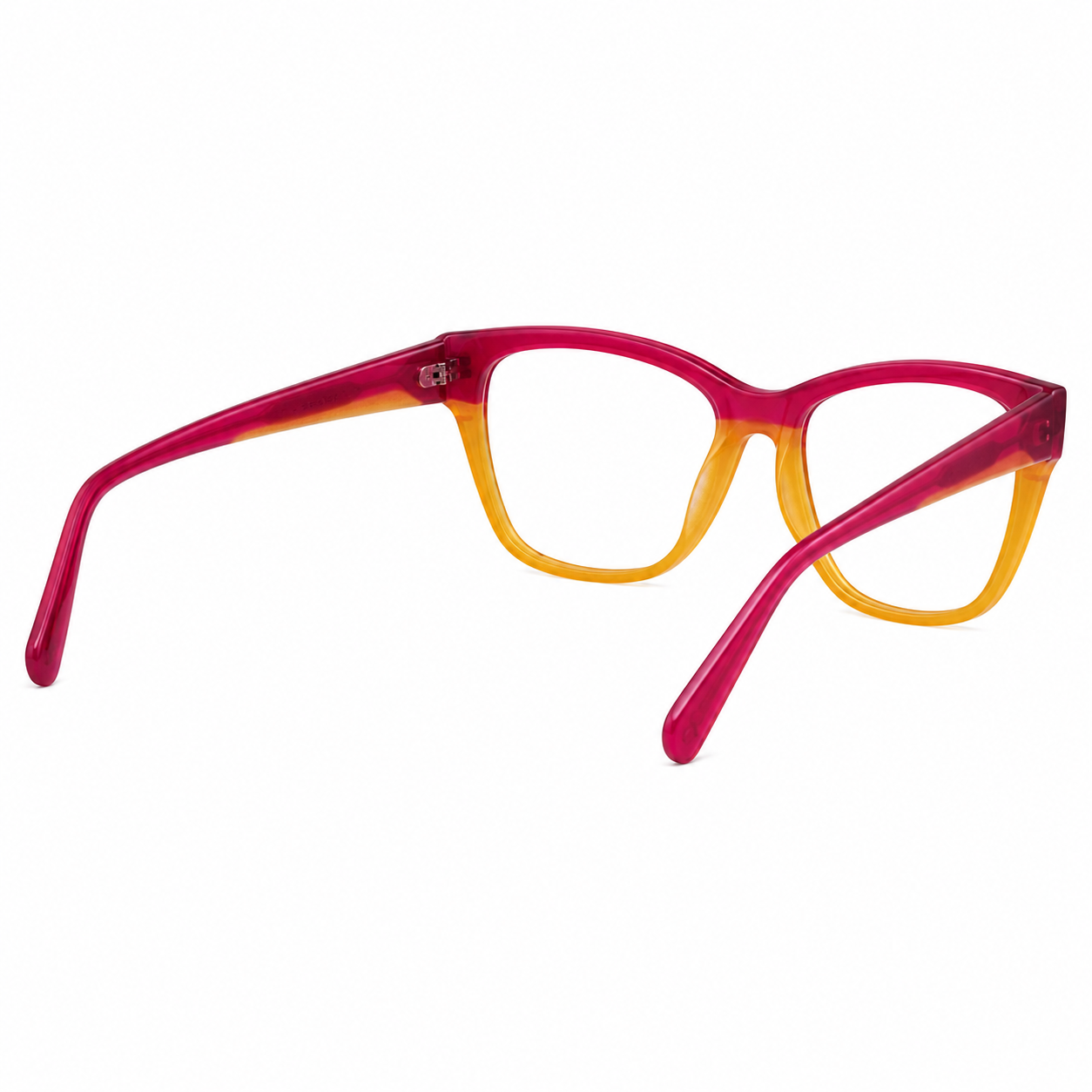TS-22 C2 · vista 5 · Tonos rojo y dorado · Thalia Sodi Eyewear
