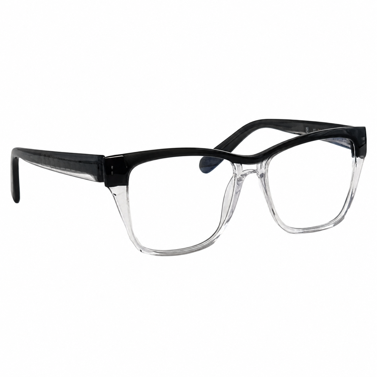 TS-22 C3 · vista 6 · Tonos negro y gris oscuro · Thalia Sodi Eyewear