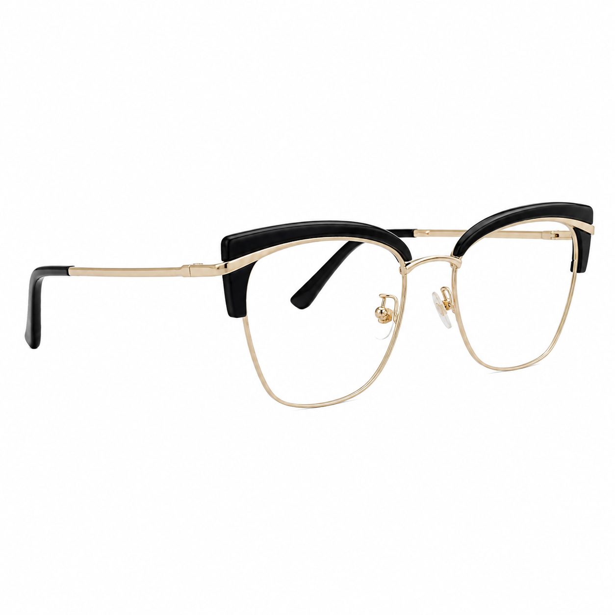 TS-23 C2 · vista 6 · Tonos negro y amarillo · Thalia Sodi Eyewear