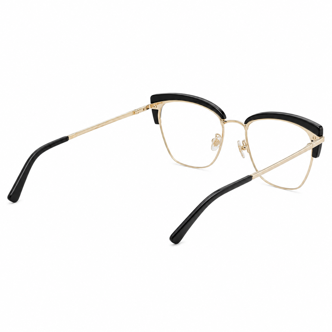 TS-23 C2 · vista 5 · Tonos negro y amarillo · Thalia Sodi Eyewear