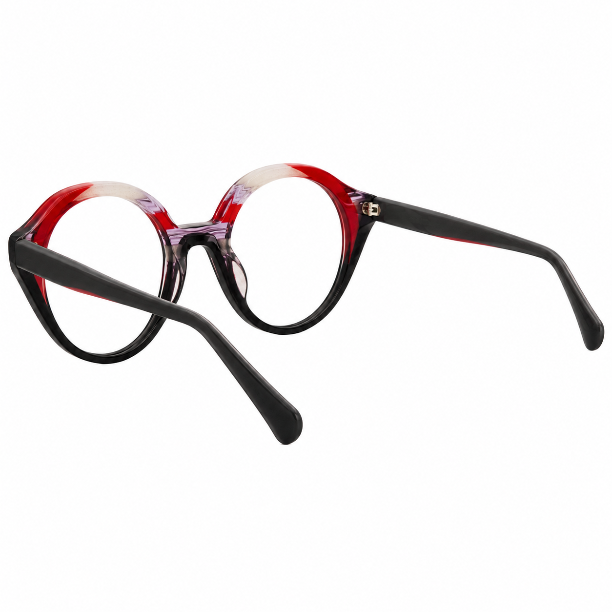 TS-25 C2 · left-angle view · Black and burgundy tones · Thalia Sodi Eyewear