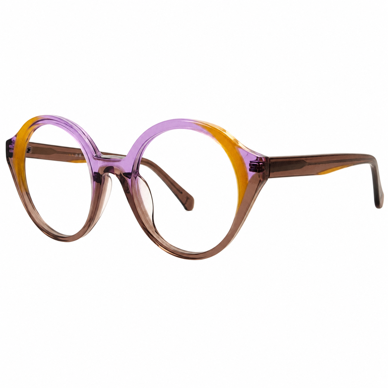 TS-25 C3 · vista diagonal derecha · Tonos rosado y vino · Thalia Sodi Eyewear