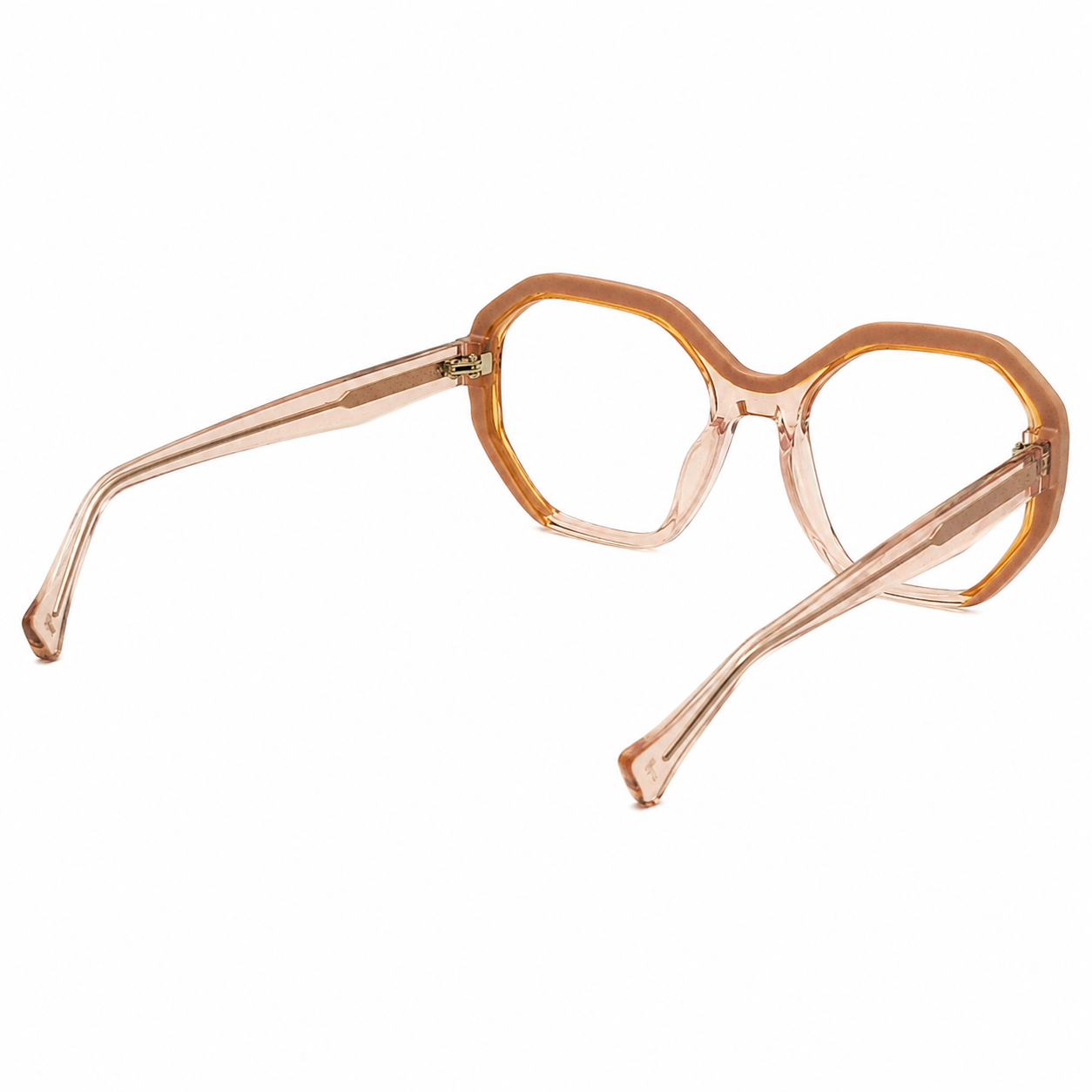 TS-26 C2 · vista 5 · Tonos cobre y rojo · Thalia Sodi Eyewear
