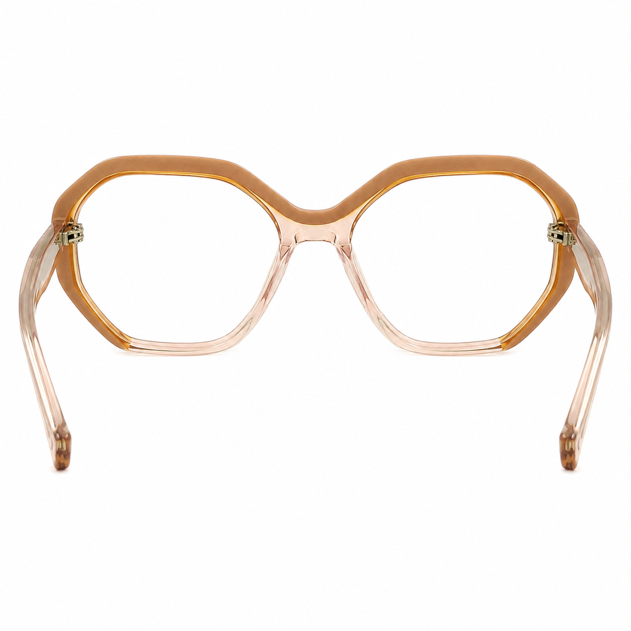 TS-26 C2 · vista 4 · Tonos cobre y rojo · Thalia Sodi Eyewear