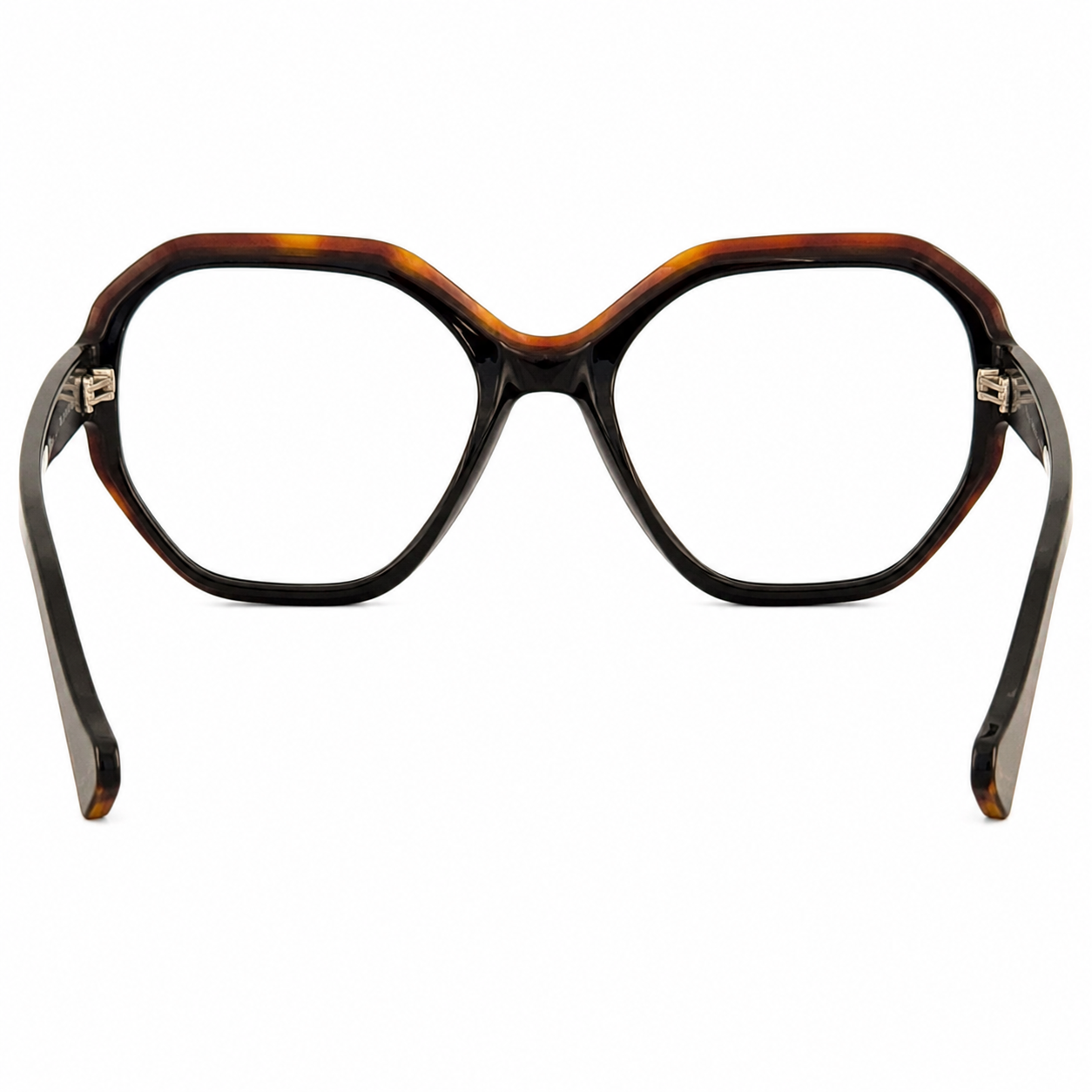 TS-26 C3 · vista 4 · Tonos negro y gris oscuro · Thalia Sodi Eyewear