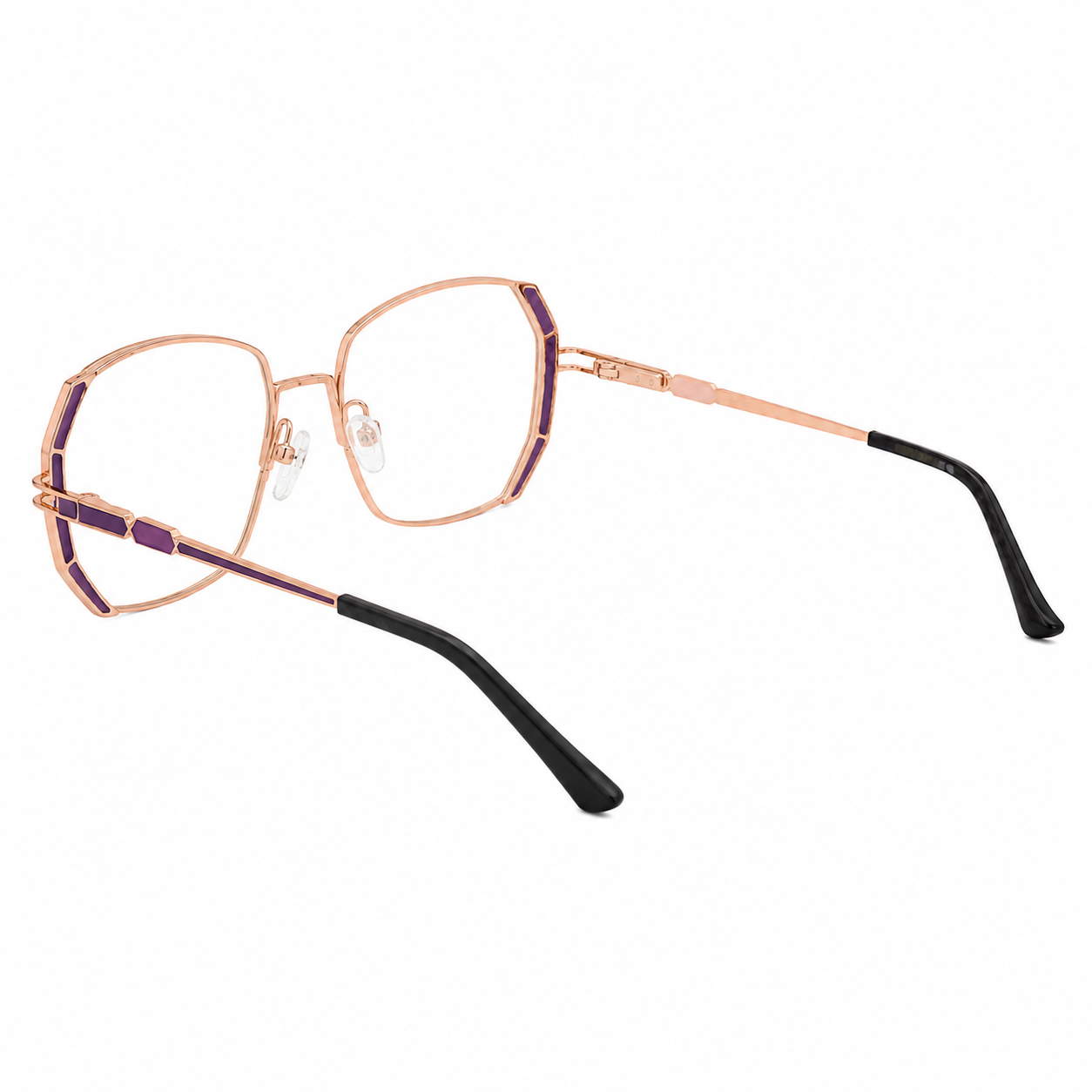 TS-30 C3 · left-angle view · Copper and purple tones · Thalia Sodi Eyewear