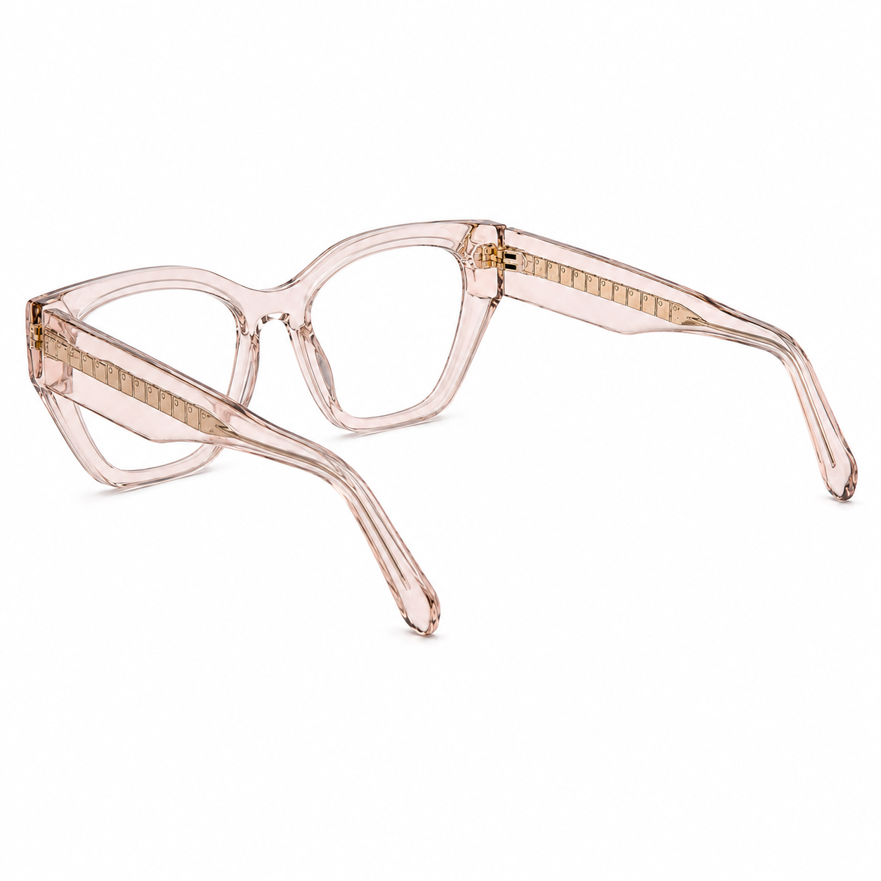 TS-32 C2 · vista diagonal izquierda · Tono rojo · Thalia Sodi Eyewear