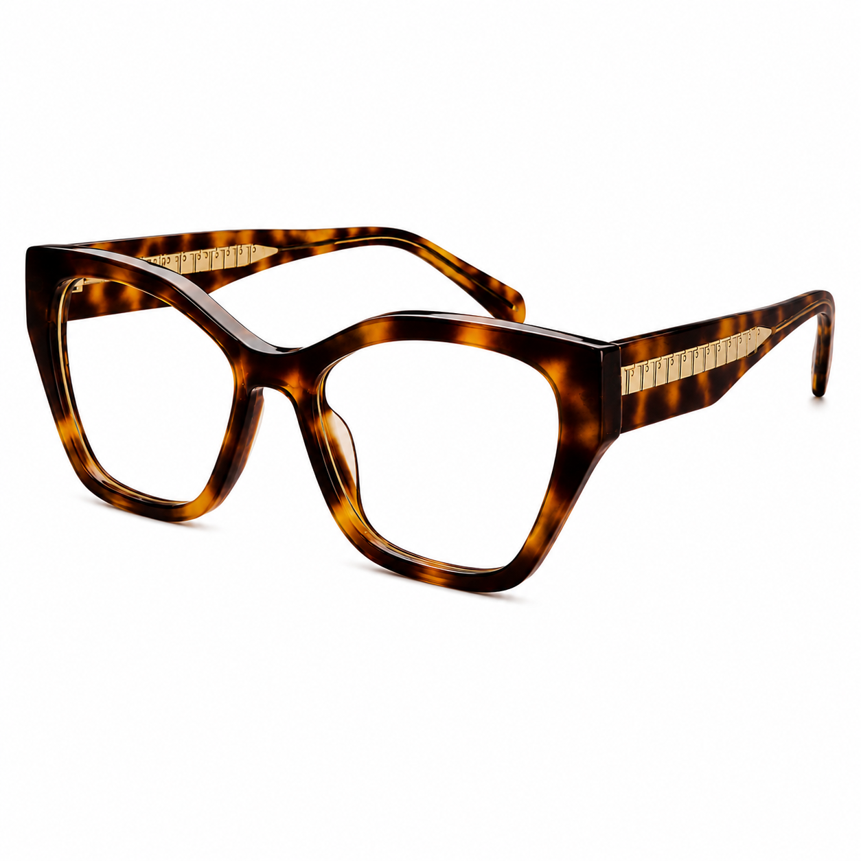 TS-32 C3 · right-angle view · Black and brown tones · Thalia Sodi Eyewear