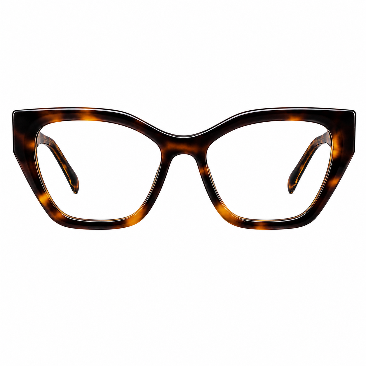 TS-32 C3 · vista frontal · Tonos negro y cafe · Thalia Sodi Eyewear