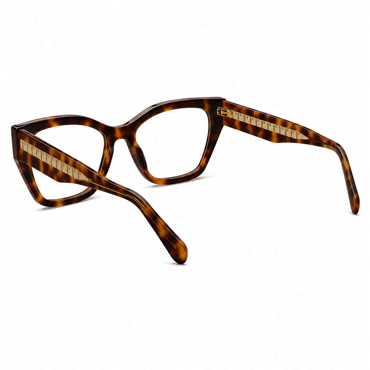 TS-32 C3 · left-angle view · Black and brown tones · Thalia Sodi Eyewear