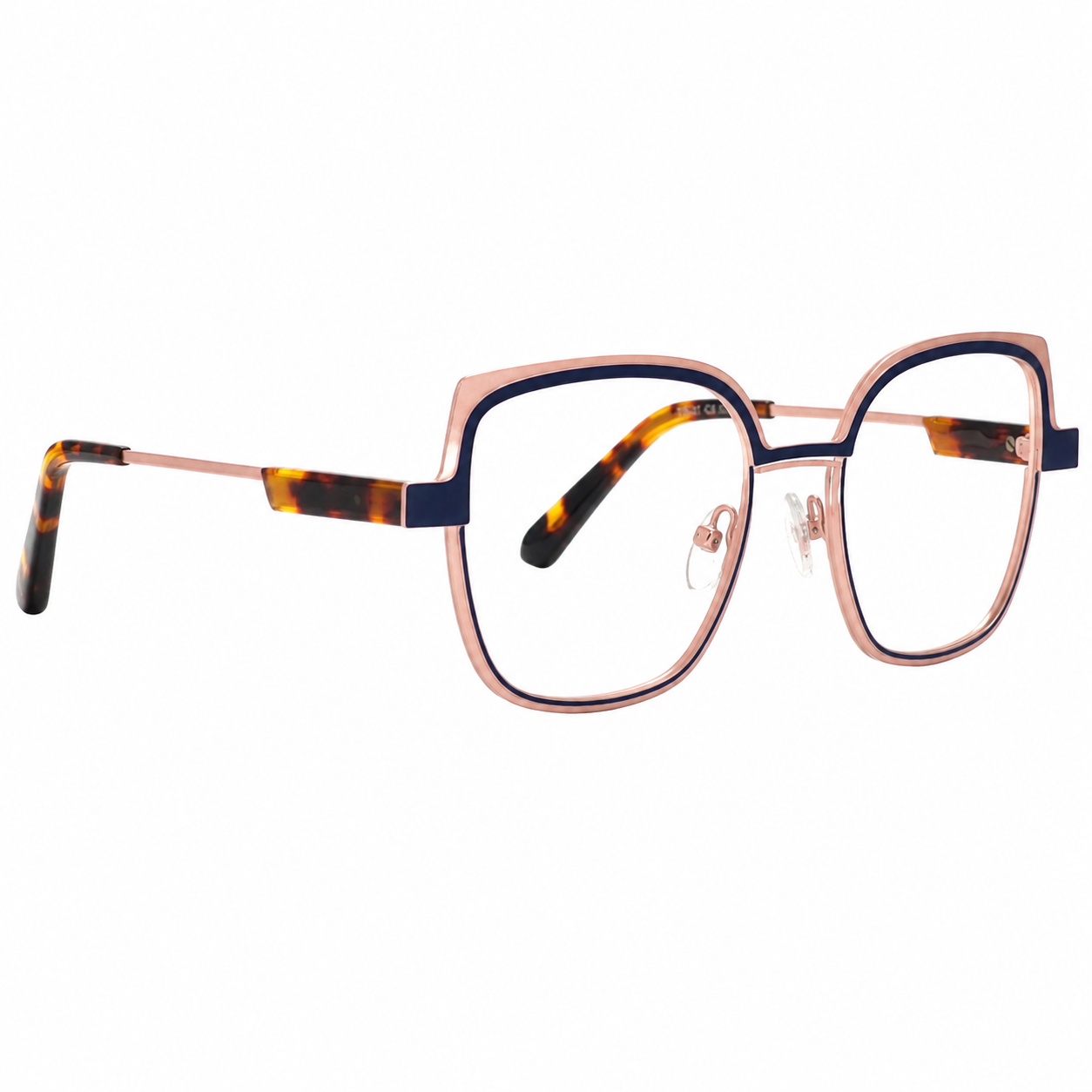 TS-37 C3 · vista 6 · Tonos azul y rojo · Thalia Sodi Eyewear