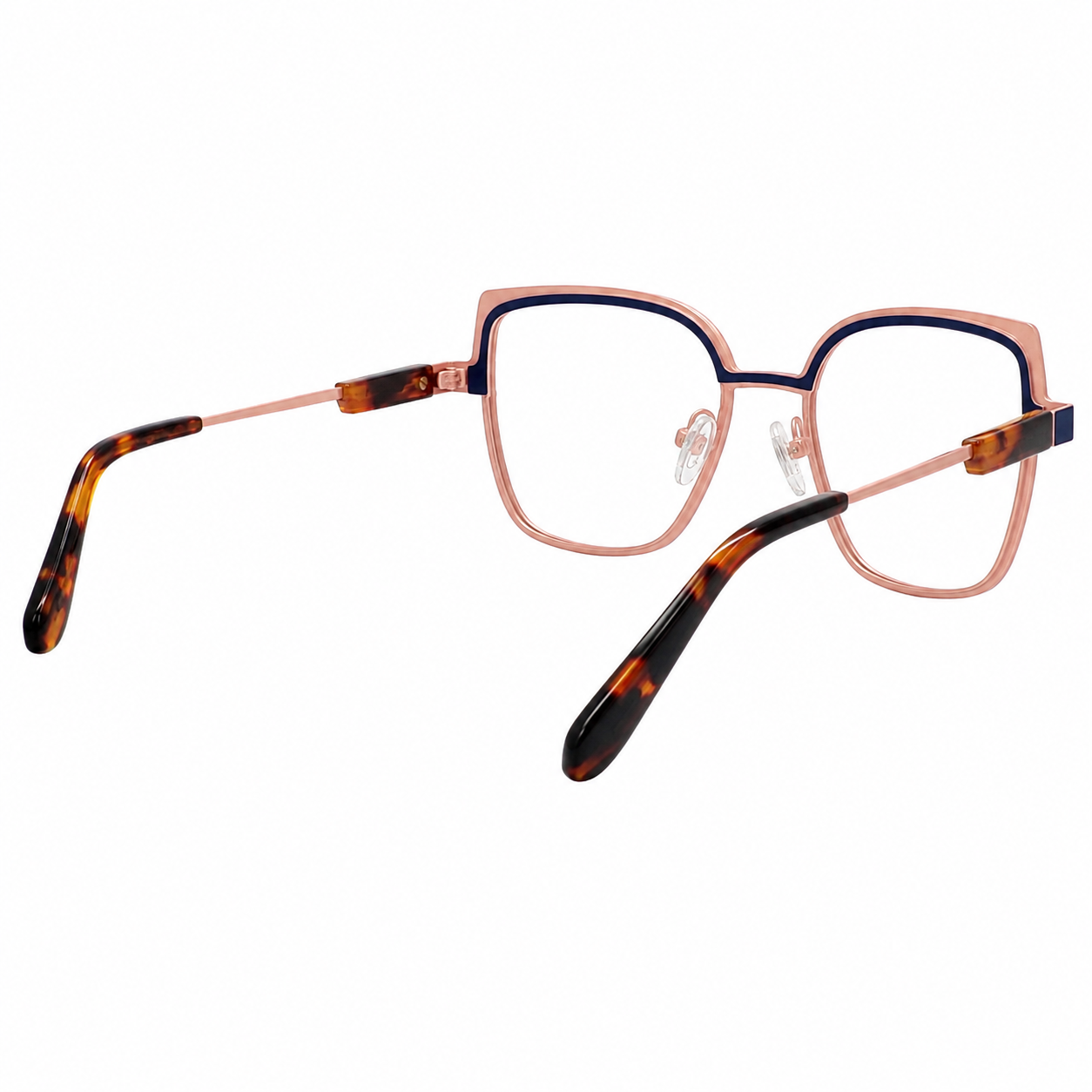TS-37 C3 · vista 5 · Tonos azul y rojo · Thalia Sodi Eyewear