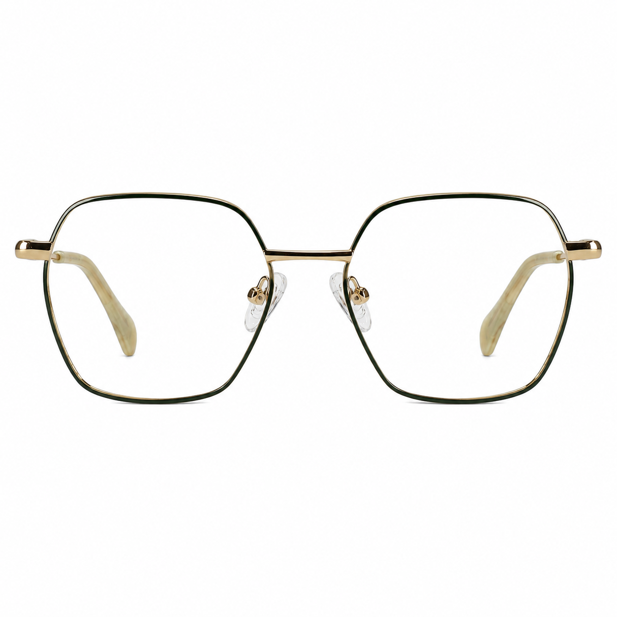 TS-40 C2 · vista frontal · Tonos cobre y negro · Thalia Sodi Eyewear