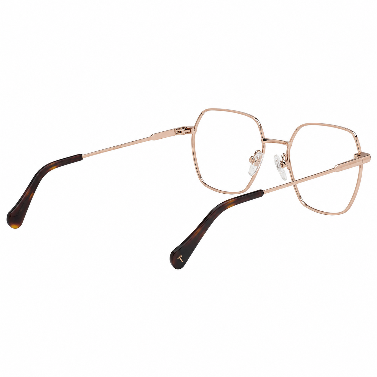 TS-40 C3 · vista 5 · Tonos rojo y negro · Thalia Sodi Eyewear