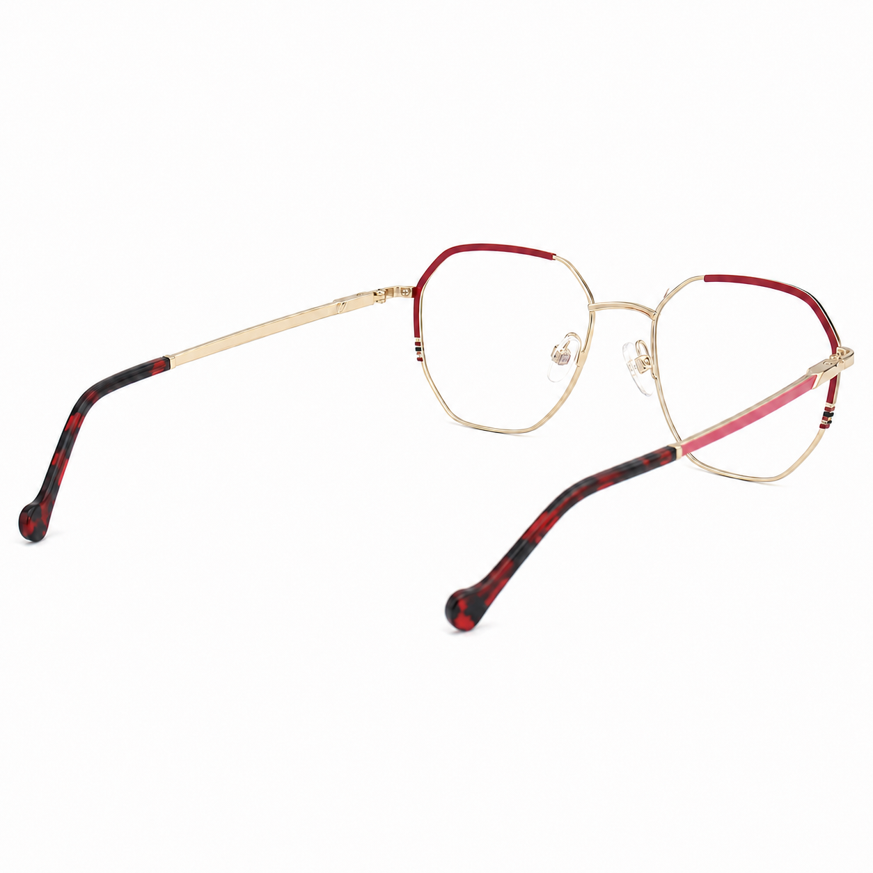 TS-13 C3 · vista 5 · Tonos cobre y vino · Thalia Sodi Eyewear