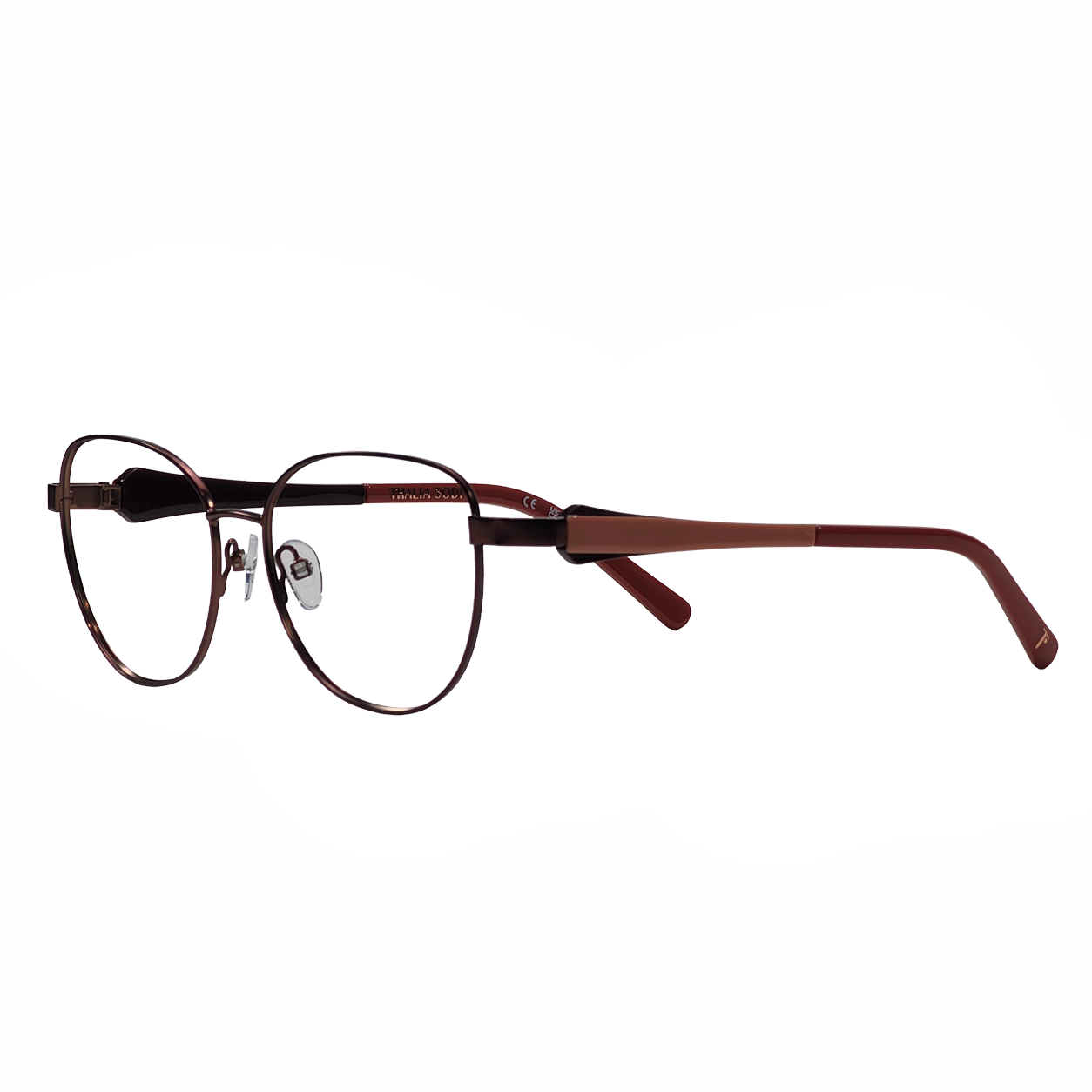 TS-35 C3 · vista diagonal derecha · Vino oscuro / Rojo · Thalia Sodi Eyewear