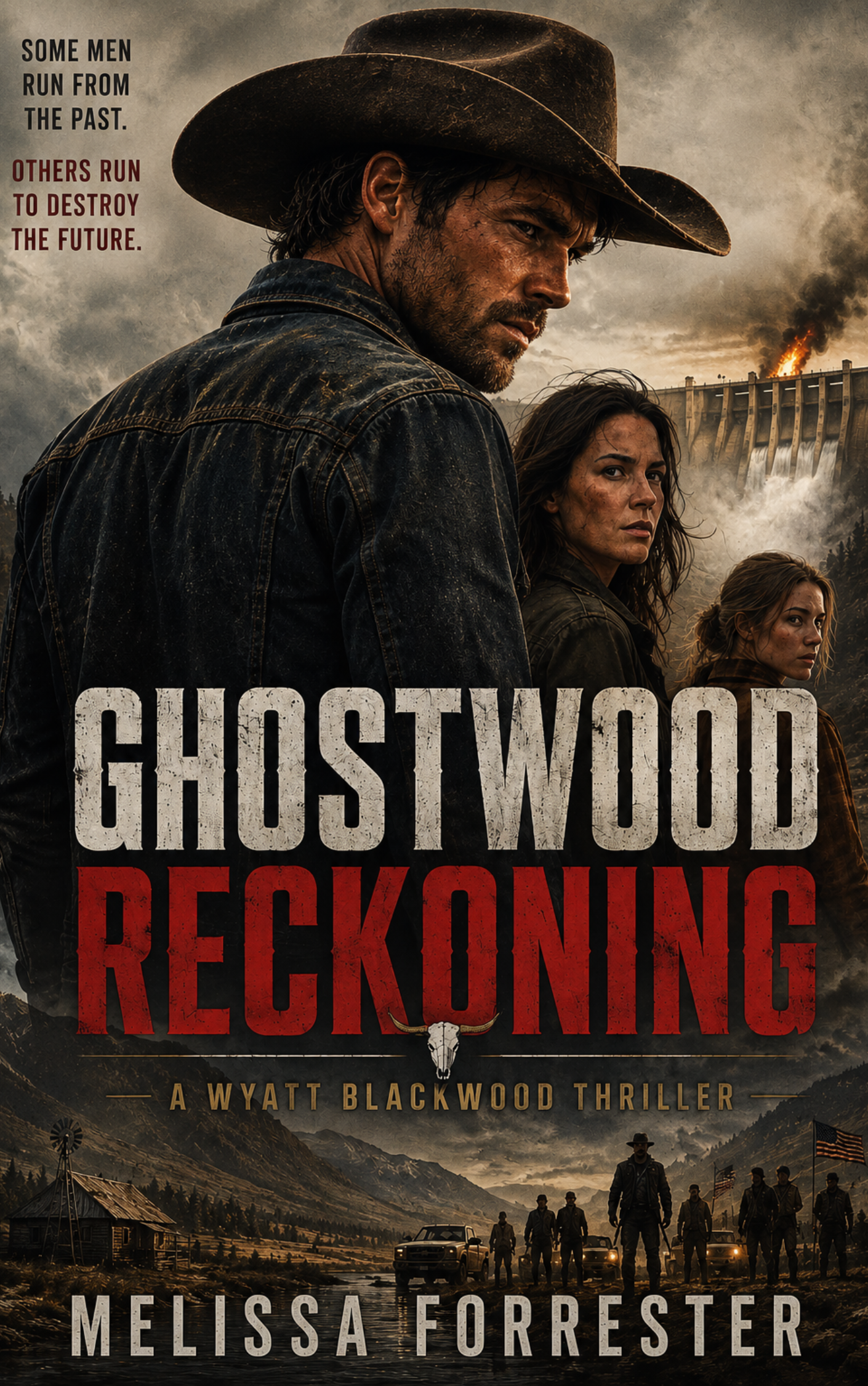 Gothic western novel cover