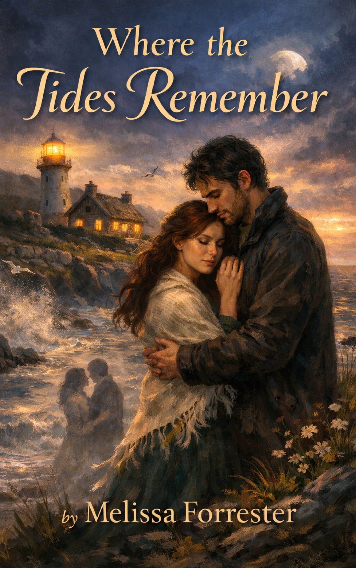 Gothic romance novel cover