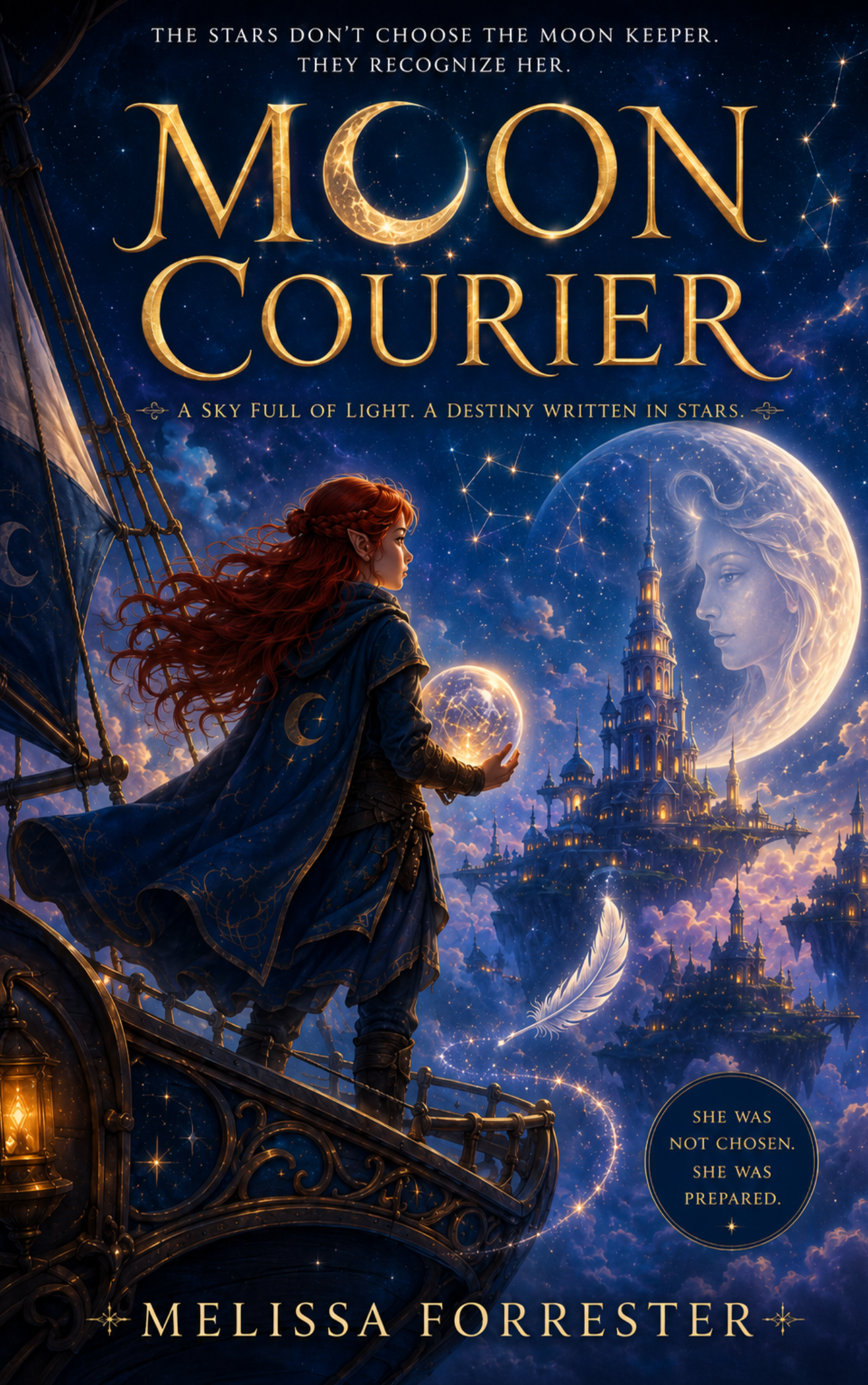 Fantasy novel cover