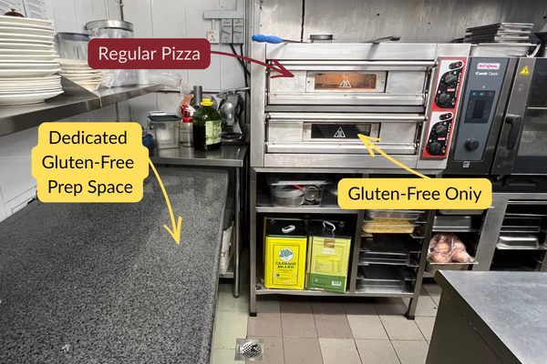 dedicated pizza oven