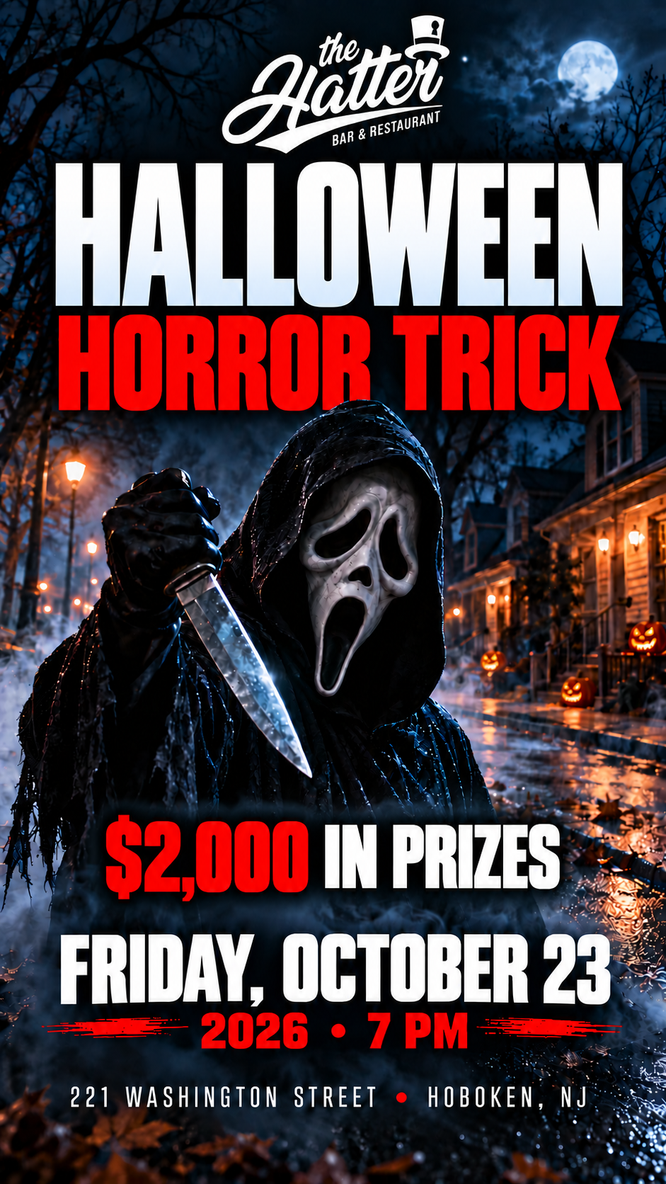 Halloween Horror — Madd Hatter Hoboken Halloween 2026