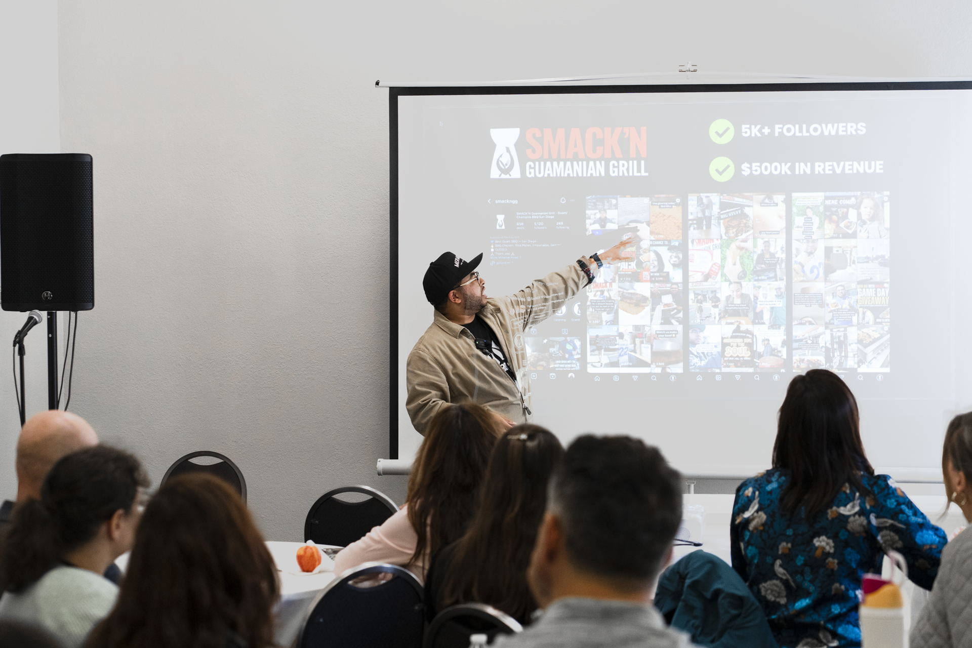 Podcast masterclass session