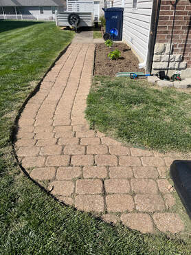 photo of a stone path