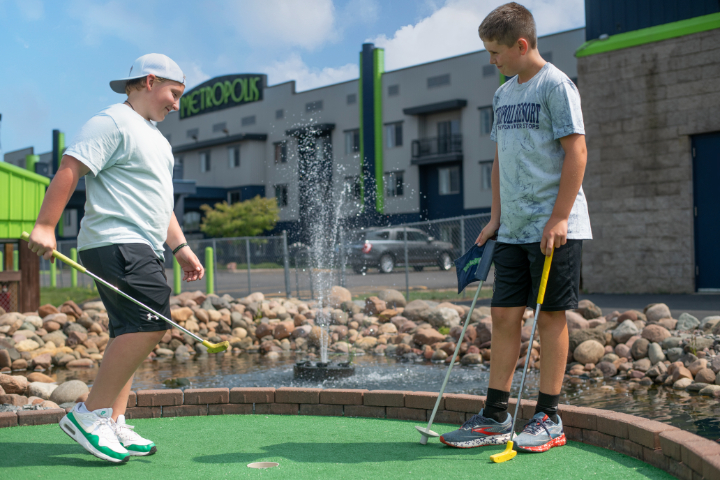 Action City Outdoor Mini Golf Course