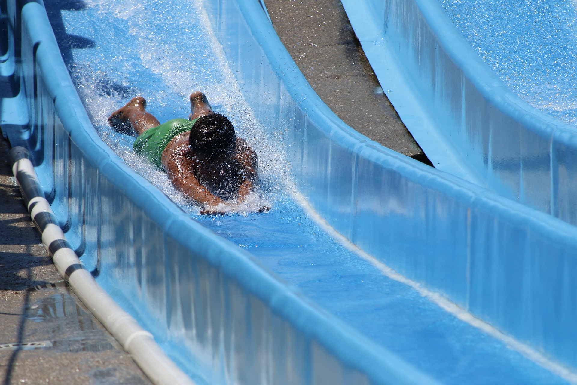 water slide body position water slide body position