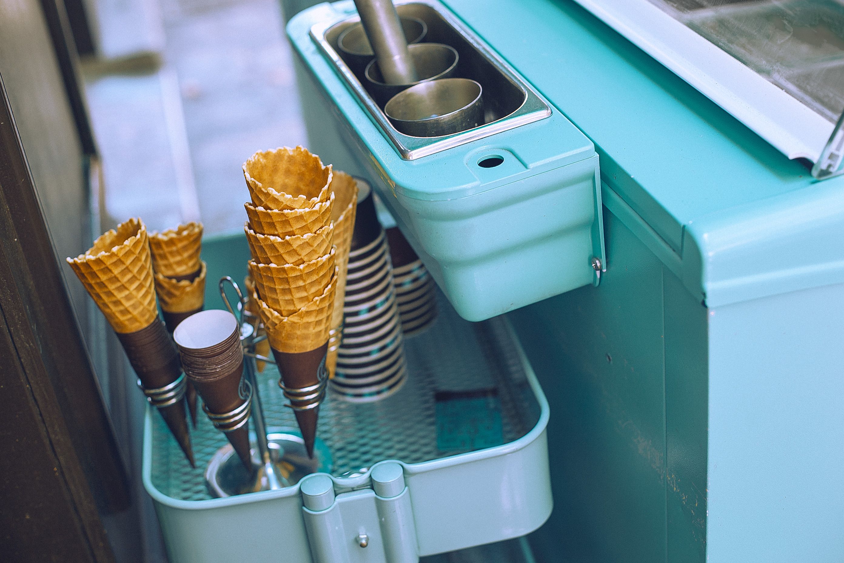 ice cream cart ice cream cart