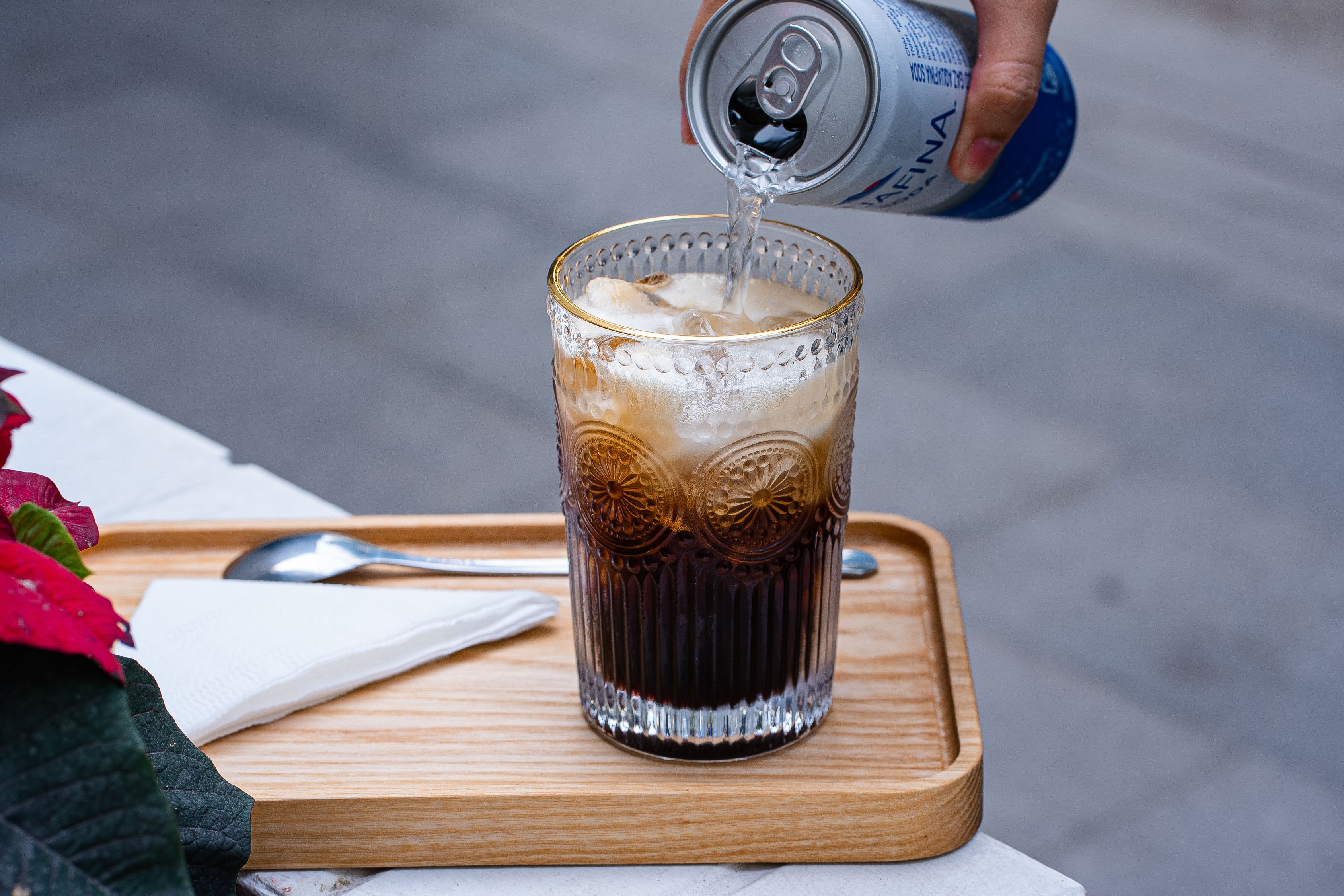 soda and ice soda and ice