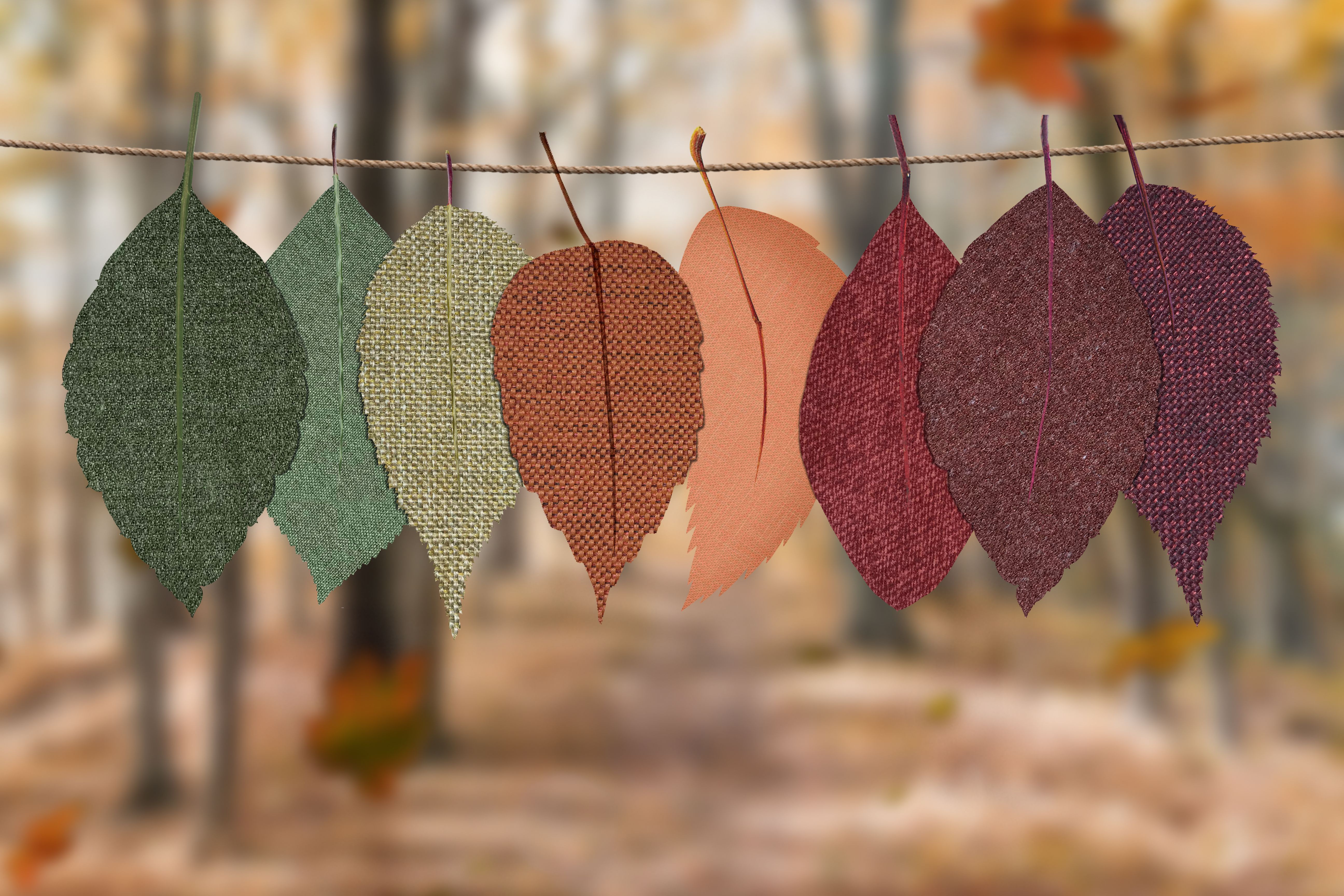 Leaf garland