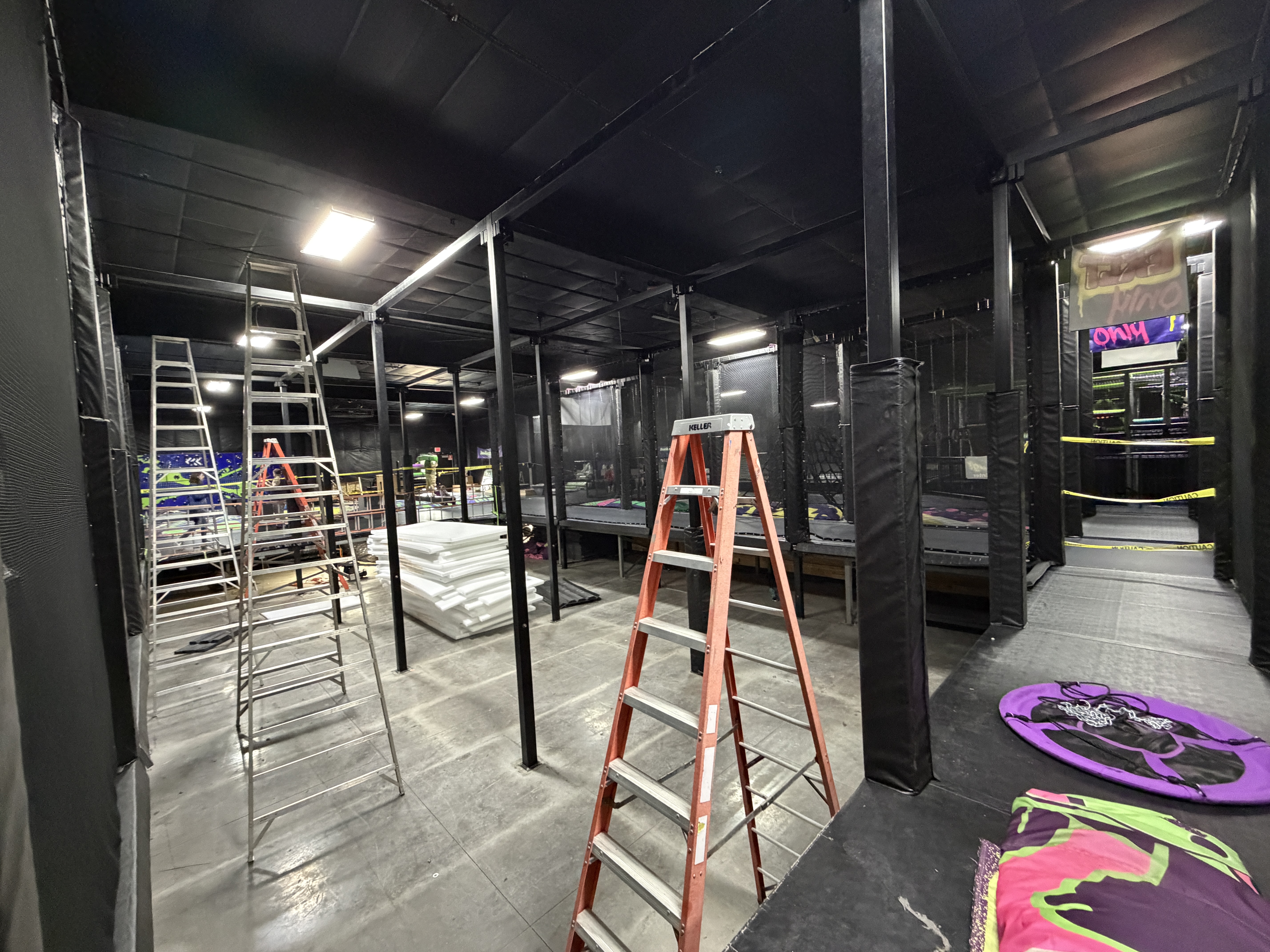 Updates happening in the Action City Trampoline Park Updates happening in the Action City Trampoline Park