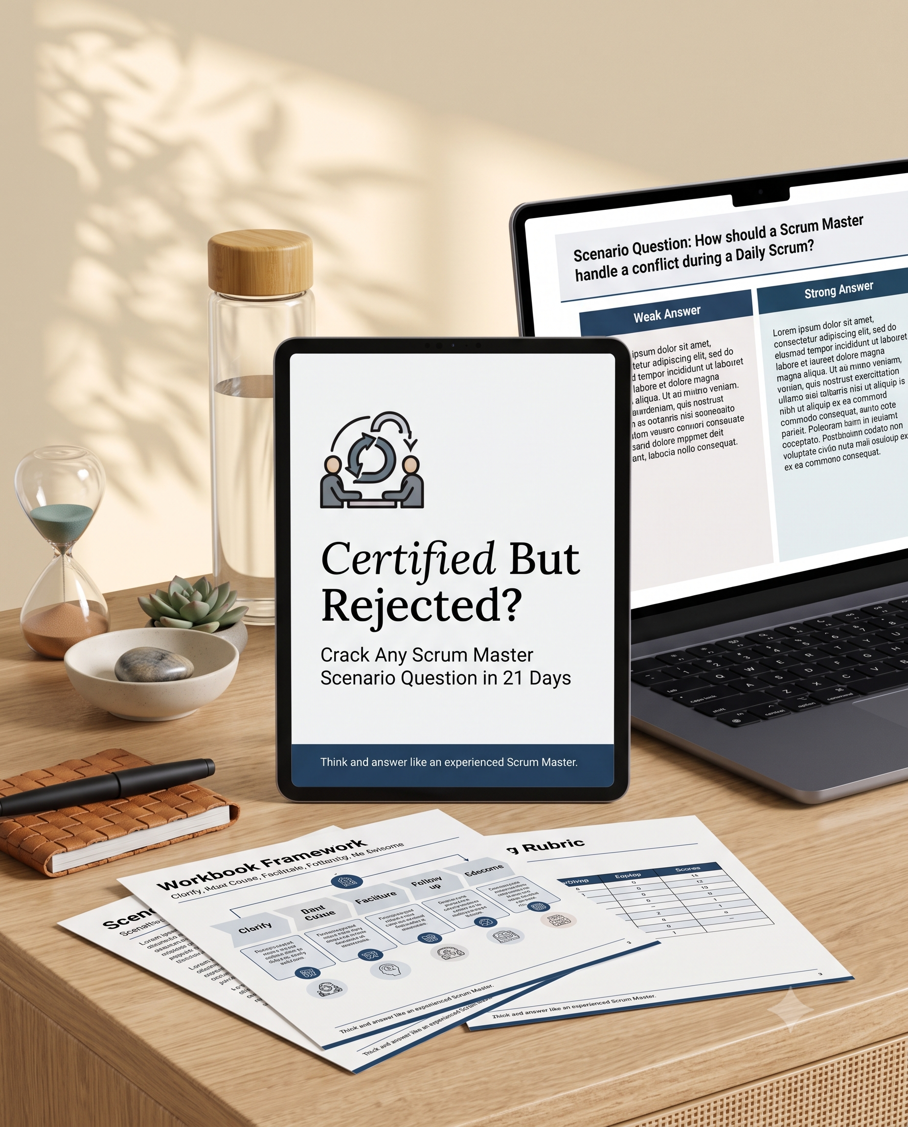 Certified But Rejected? Crack Any Scrum Master Scenario Question in 21 Days